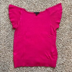 Ann Taylor flutter sleeve sweater